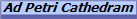 Ad Petri Cathedram