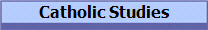 Catholic Studies